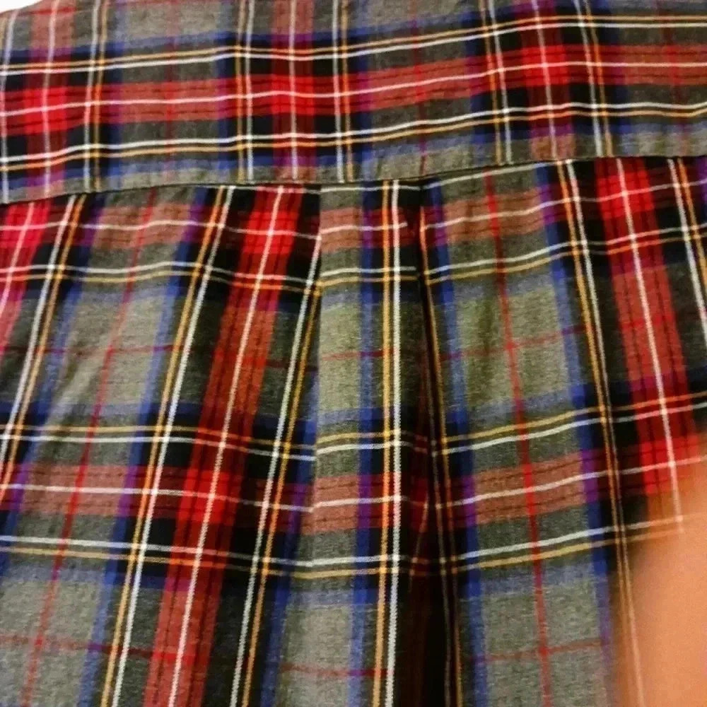 Polo Button Down Plaid - image 5